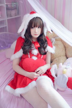 [COS福利] 微博妹紙霜月shimo - 兔子聖誕節